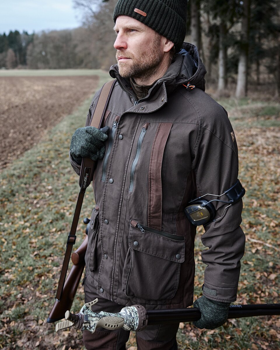 Parforce Knitted fleece hunting glove (Dark Green)