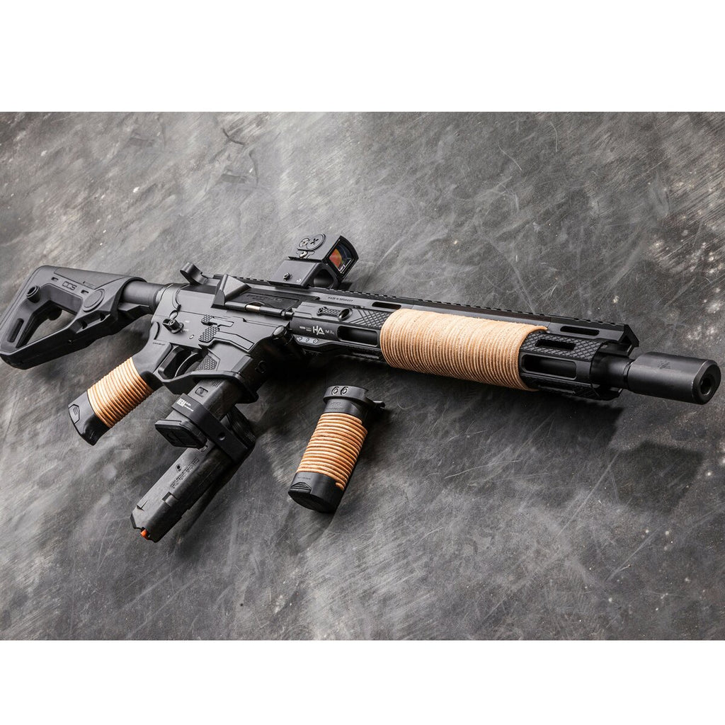 Hera Arms Pistol Grip AR15 Leather Grip (Natural)