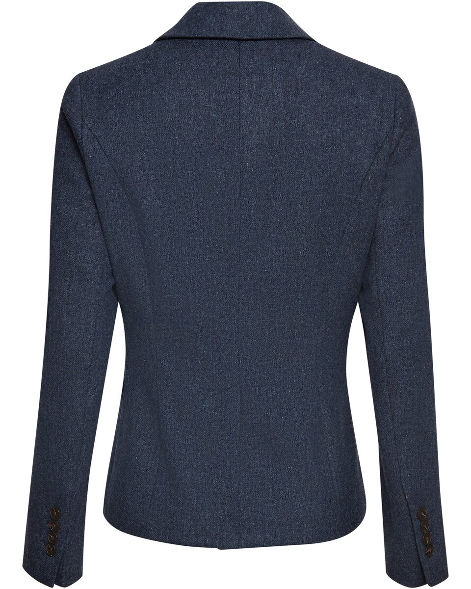 Highmoor Lightweight wool blazer (Jeans blue)