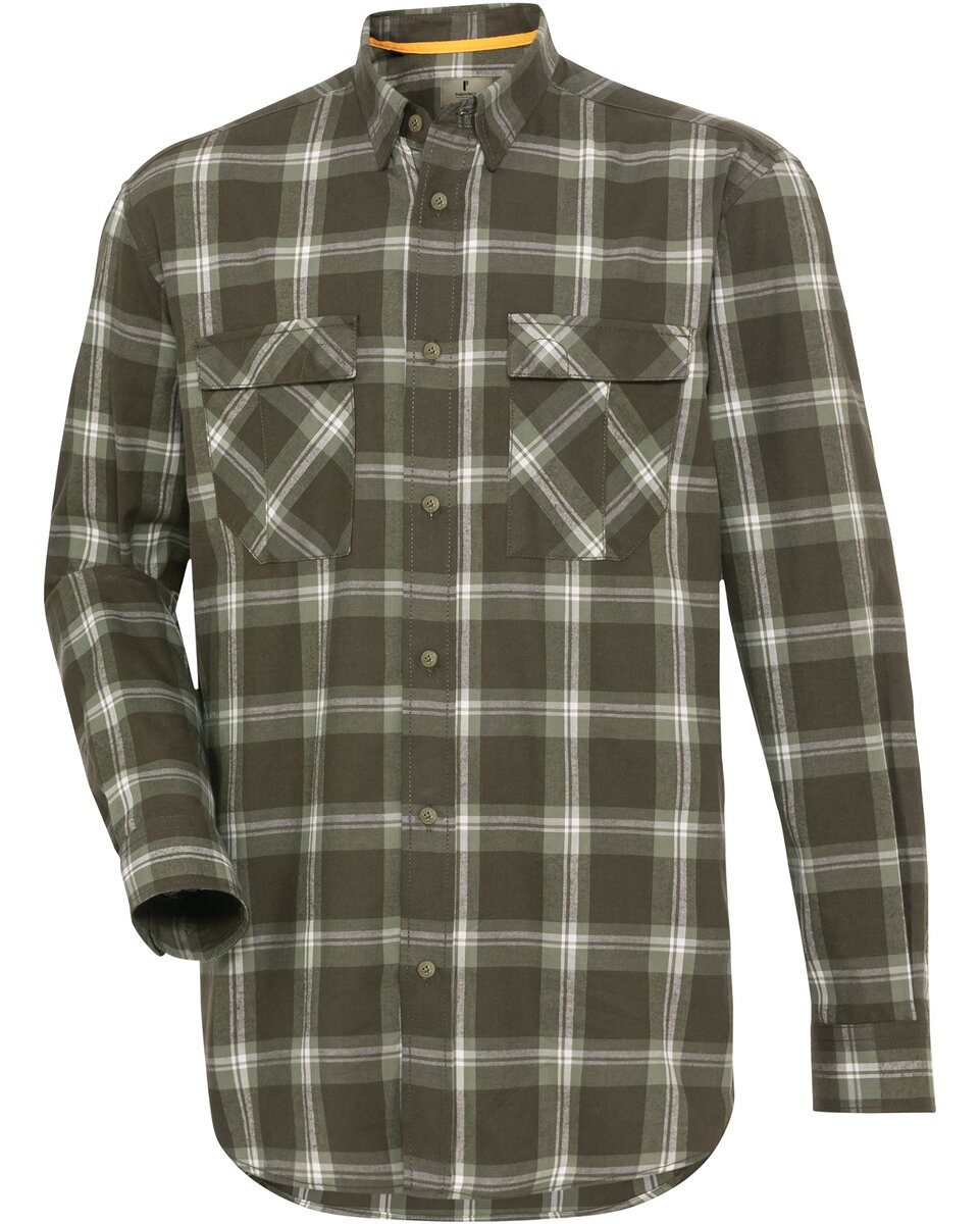 Parforce Set of 2 hunting shirts (Olive/olive checkered)