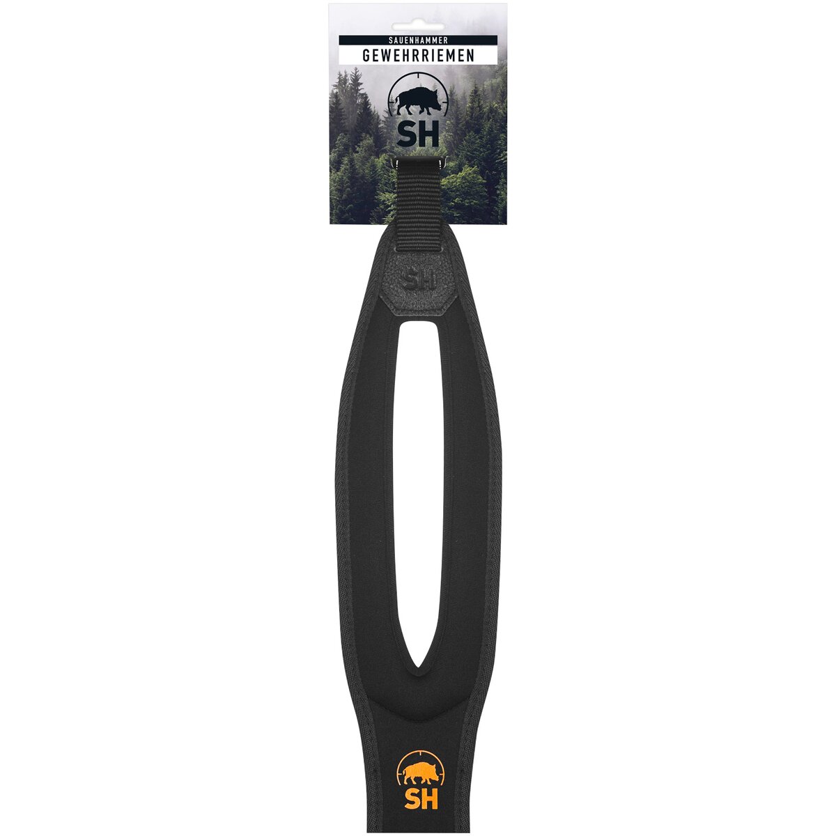 Sauenhammer Rifle sling SH (Black/Orange)