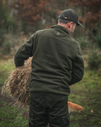 Deerhunter Atlas fleece jacket (Forest Green)
