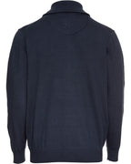 Highmoor Set: Zipper jacket + shirt in Vichy check (Marine)