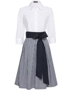 Reitmayer Shirt dress (White/berry)