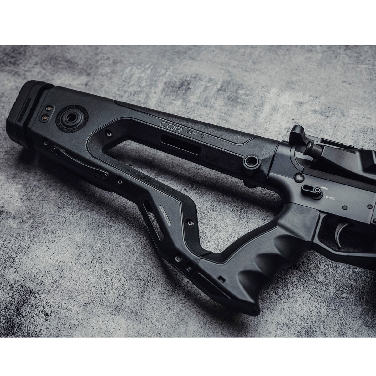 Hera Arms Buttstock CQR Gen. 2 (Black)