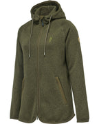 Parforce Women's knitted fleece jacket Visby 2.0 (Olive)