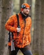 Parforce Sphere reversible winter jacket (Signal orange/brown)