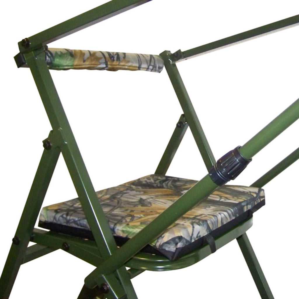 Berger & Schröter Aluminum seat chair without extension