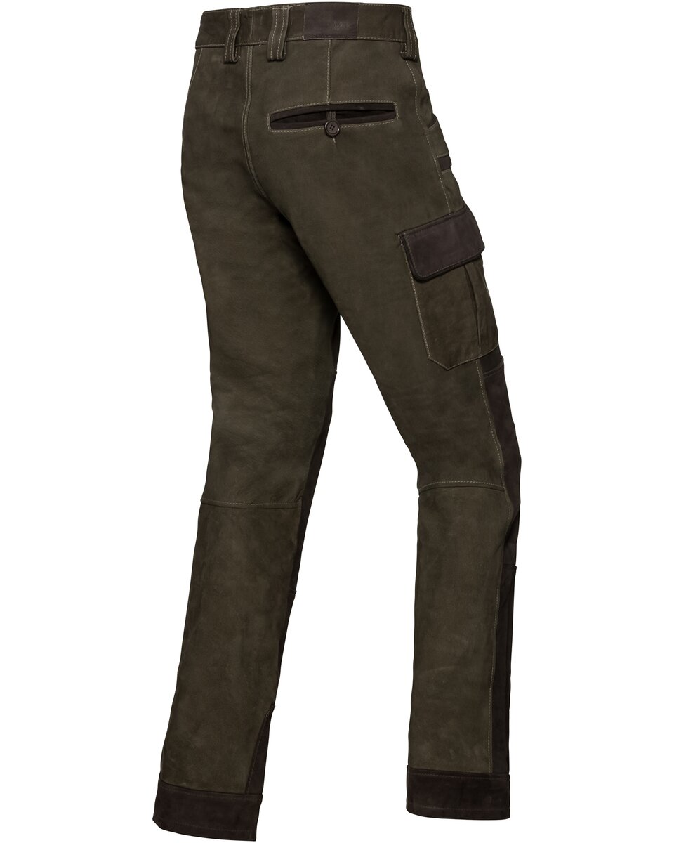 Parforce Prestige Full Bull leather trousers (Olive/brown)