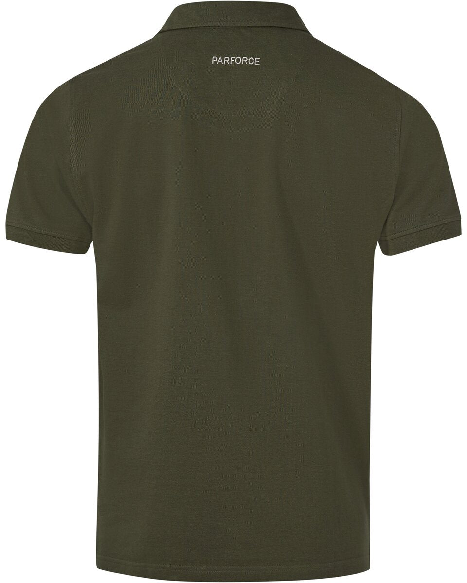 Parforce polo shirt breast pocket forest animals (Olive/Black)