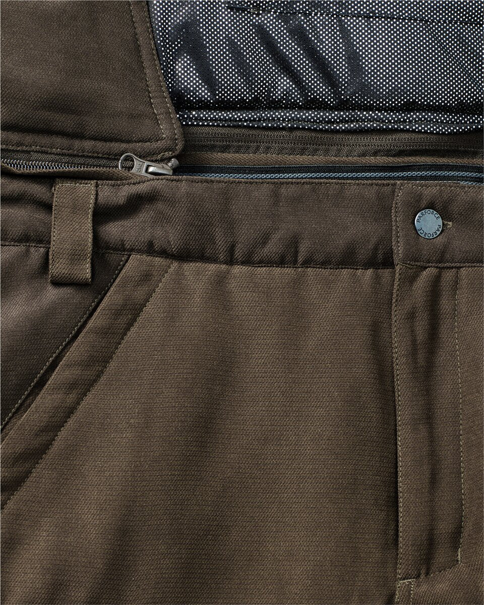 Parforce Winter hunting trousers Huntex take-off bib (Olive)