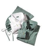 Luis Steindl Traditional shirt, pack of 2 (Green/white.)