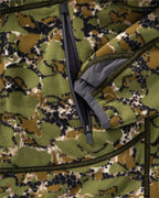 Merkel Gear HELIX Infinity Forest reversible jacket (Solid Olive/Camo Infinity Forest)
