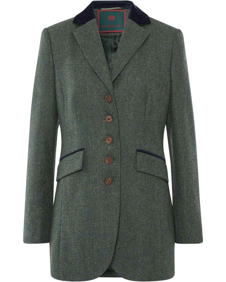 Reitmayer Tweed frock coat (Green Blue)
