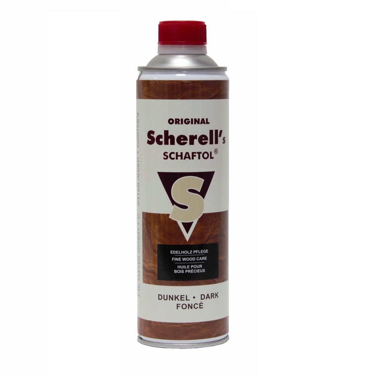 Scherells Schafftol Stock oil, dark (500 ml canister) 0,5 l