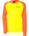 Parforce Women's functional long sleeve Hatz-Watz Evolution (HiVis Orange/HiVis Yellow)