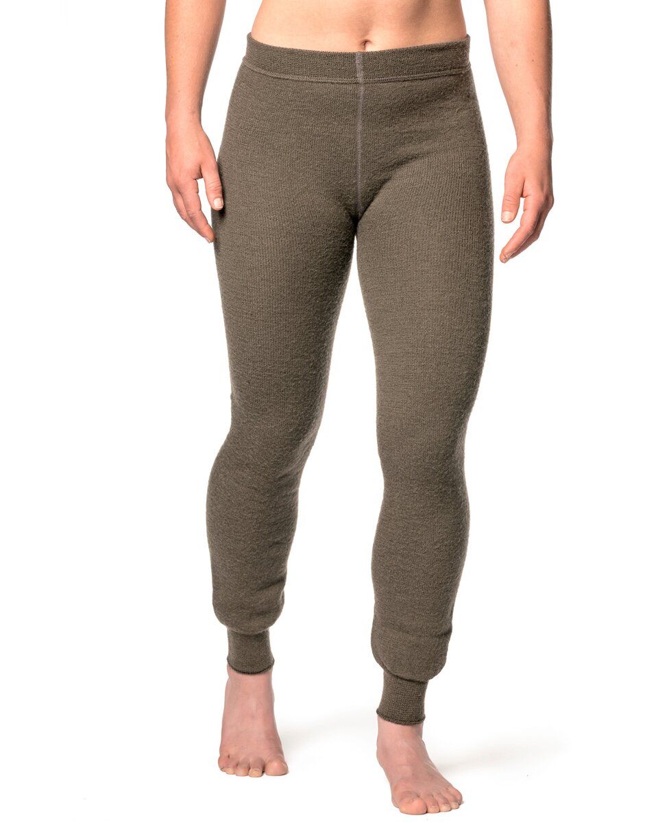 Woolpower Underpants 400 Long Johns (Pine green)