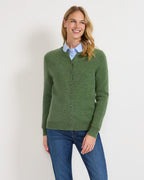 Highmoor Lambswool cardigan (Green)