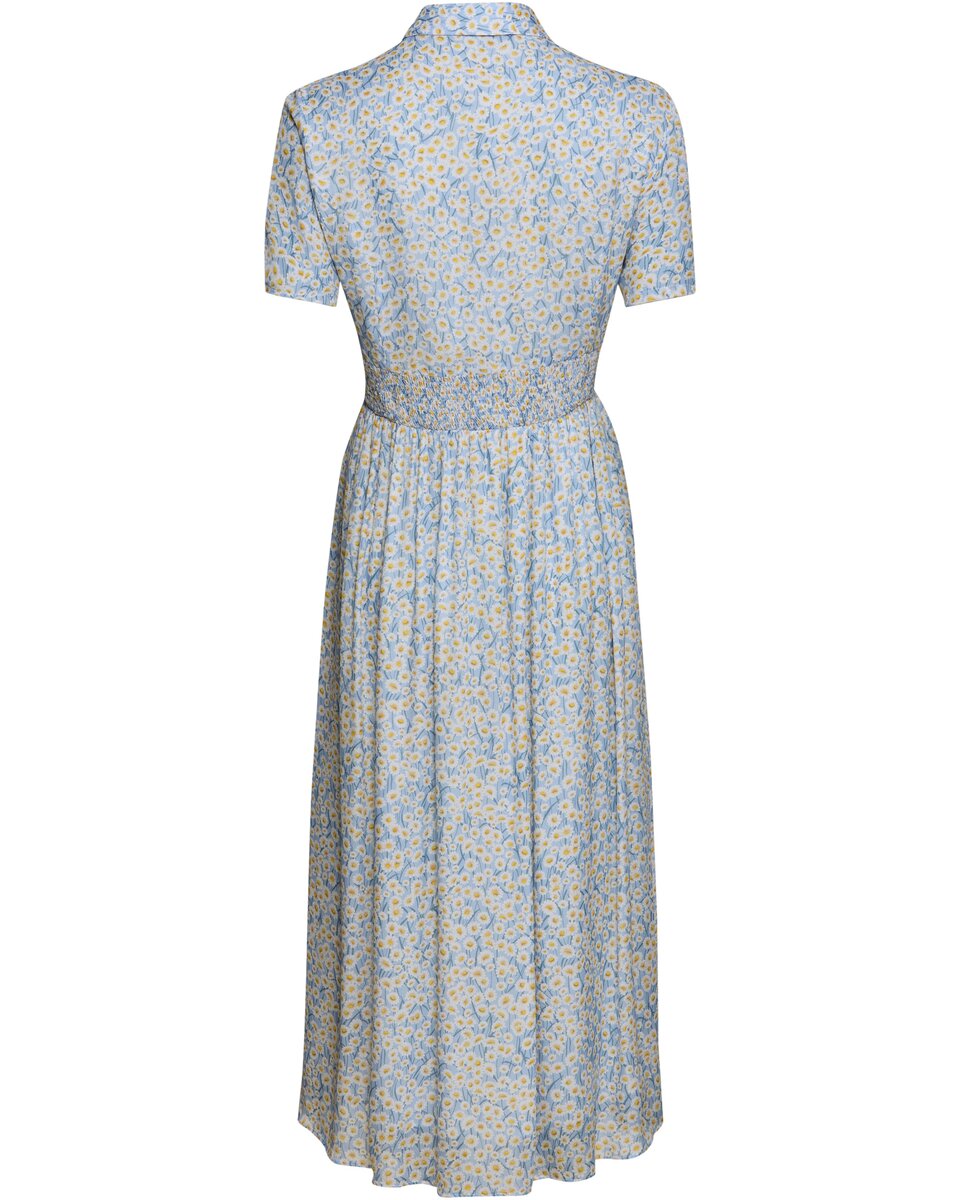 Highmoor Shirt dress with daisies (Light Blue)