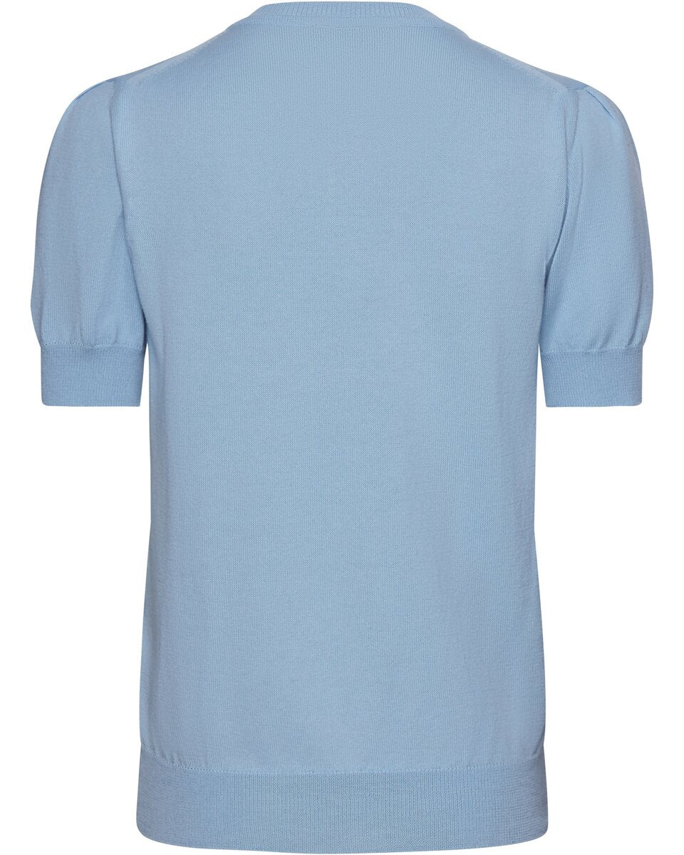 Reitmayer Short-sleeved cardigan (Pastel blue)