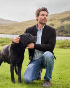 Highmoor Leather blouson (Marine)