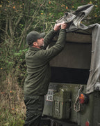 Deerhunter Atlas fleece jacket (Forest Green)