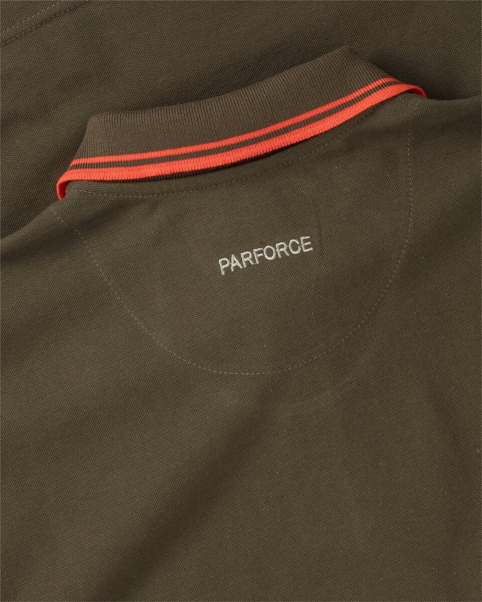 Parforce Polo shirt (Olive/orange)