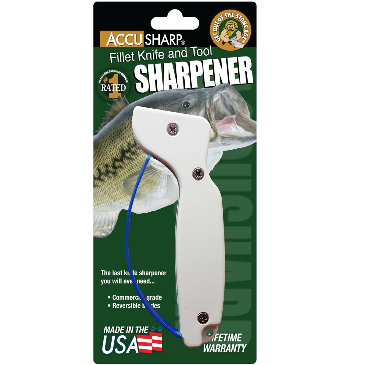 Accusharp Knife sharpener for filleting knives