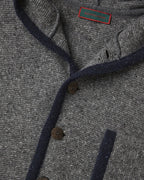 Reitmayer Cardigan with hood (Grey melange)