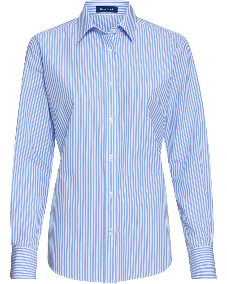 Highmoor Blouses in a double pack (Blue/Pink/White)