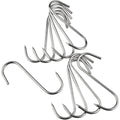 Wald & Forst S-Hooks Stainless Steel – Pack of 10 (Can hold up to 45 kg – length 14 cm, Ø 5 mm)