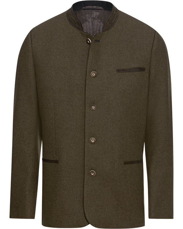 Luis Steindl Herringbone jacket (Olive)