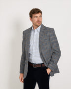 Highmoor Houndstooth jacket (Gray-Blue)