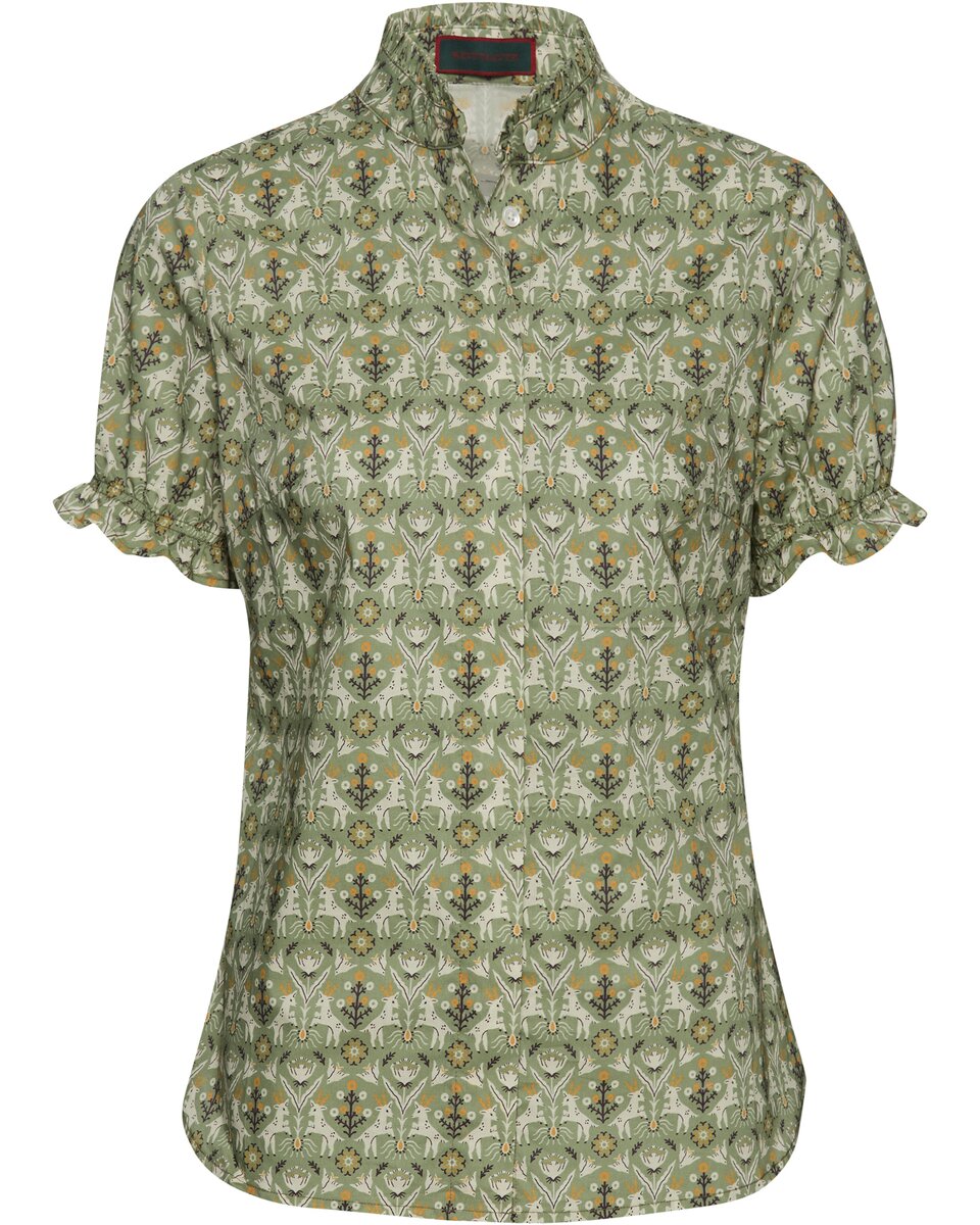 Reitmayer Short-sleeved blouse (Green)