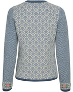 Reitmayer Jacquard cardigan (Light Blue)