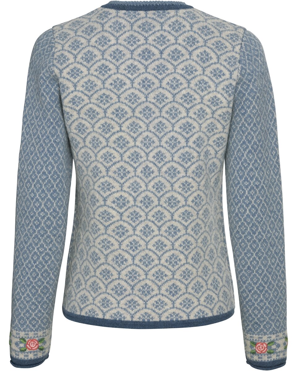 Reitmayer Jacquard cardigan (Light Blue)