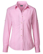 Luis Steindl Vichy check blouse (Medium blue)