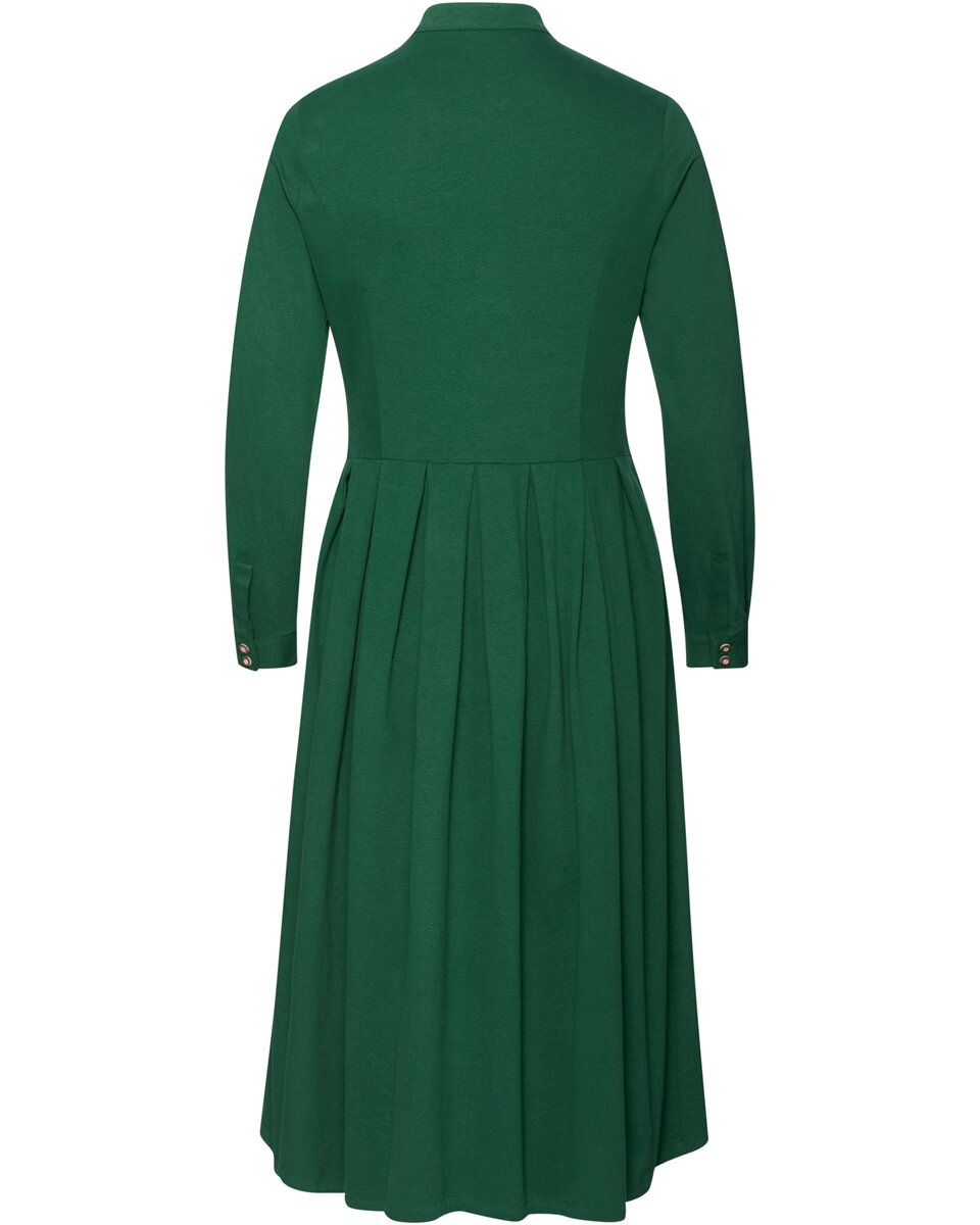 Luis Steindl Jersey dress with piping (Green)
