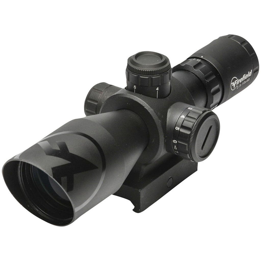 Firefield Barrage 2.5-10x40 rifle scope (Absehen Mil-Dot)