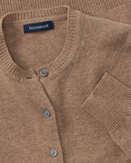 Highmoor Lambswool cardigan (Beige)