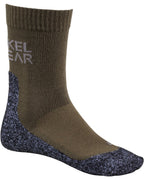 Merkel Gear Merino socks short (Green grey)