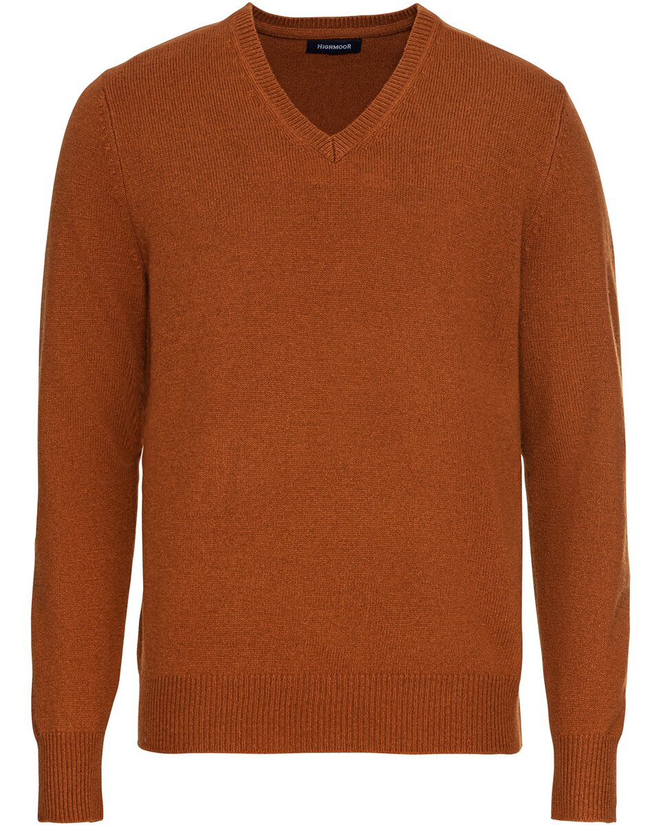 Highmoor V sweater (Olive)
