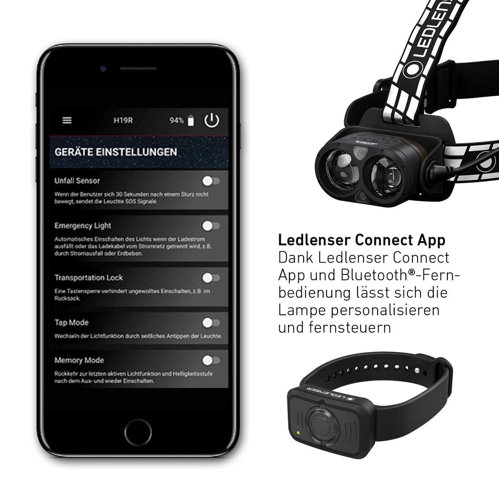 Ledlenser Headlamp H19R signature