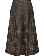 Reitmayer Jacquard skirt with deer (Brown beige)