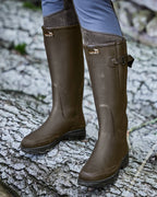 Parforce Rubber boots with neoprene lining (Brown)