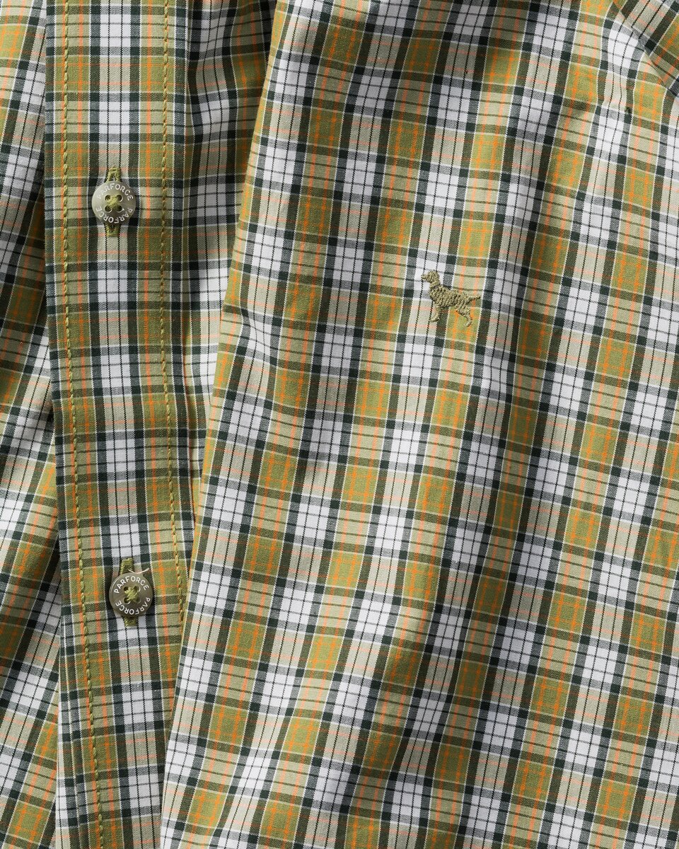 Parforce Half-sleeved shirt summer check (Green checkered)