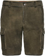Reitmayer Short cargo leather pants (Brown)