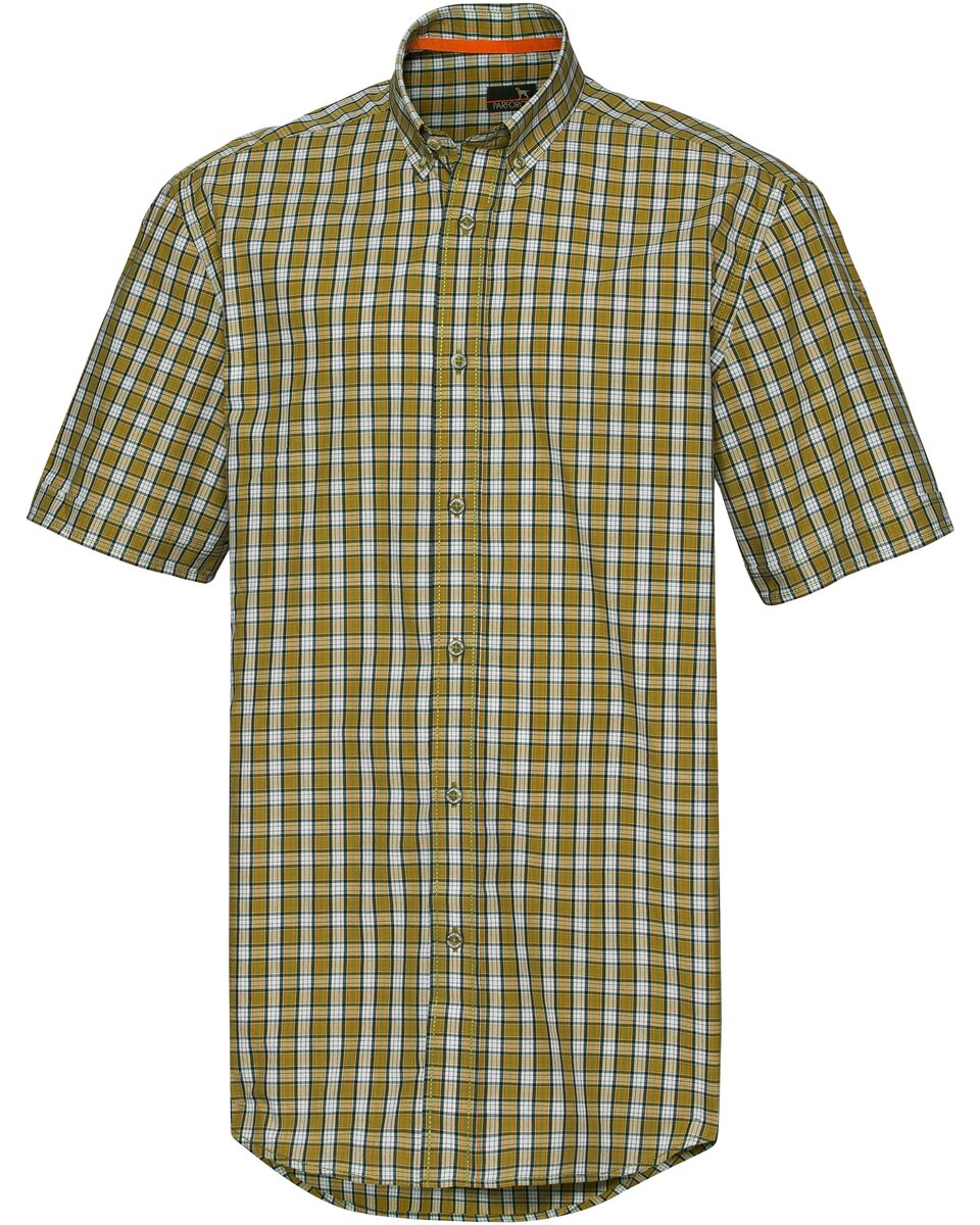 Parforce Half-sleeved shirt summer check (Green checkered)
