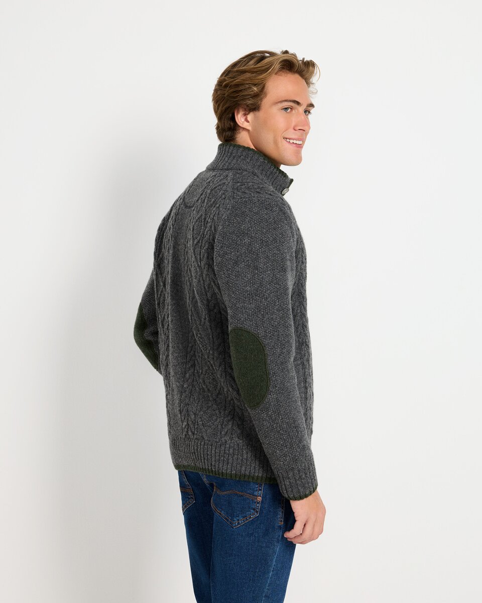 Reitmayer Cable cardigan (Gray)