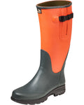 Parforce Rubber boots with neoprene lining NEO-2 (Orange / Olive)